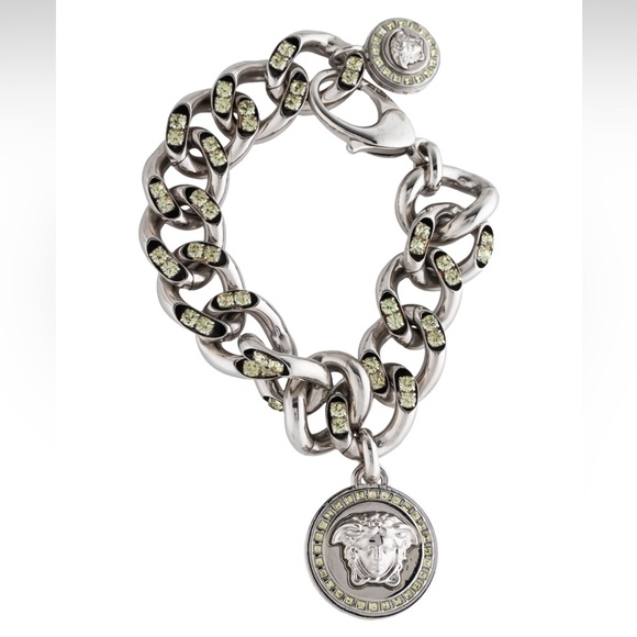 Versace RARE Crystal Link Bracelet